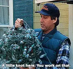 christmas lights