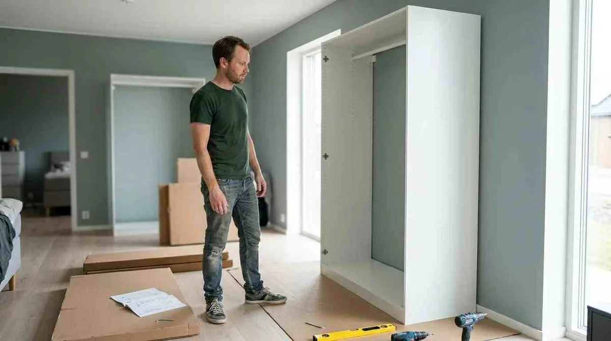 Montera nya IKEA PAX garderob 2026
