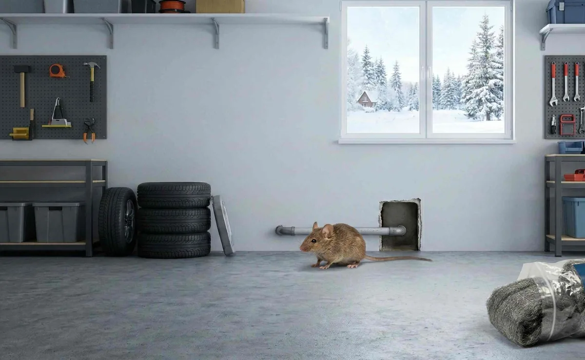 Stålull mot möss