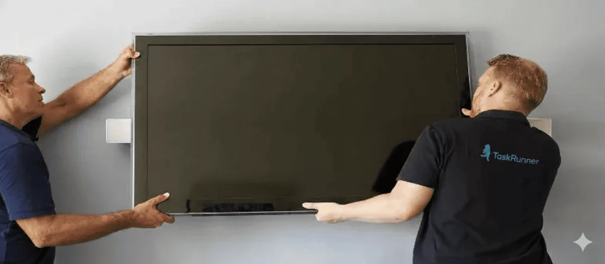 höjd tv vägg 55 tum