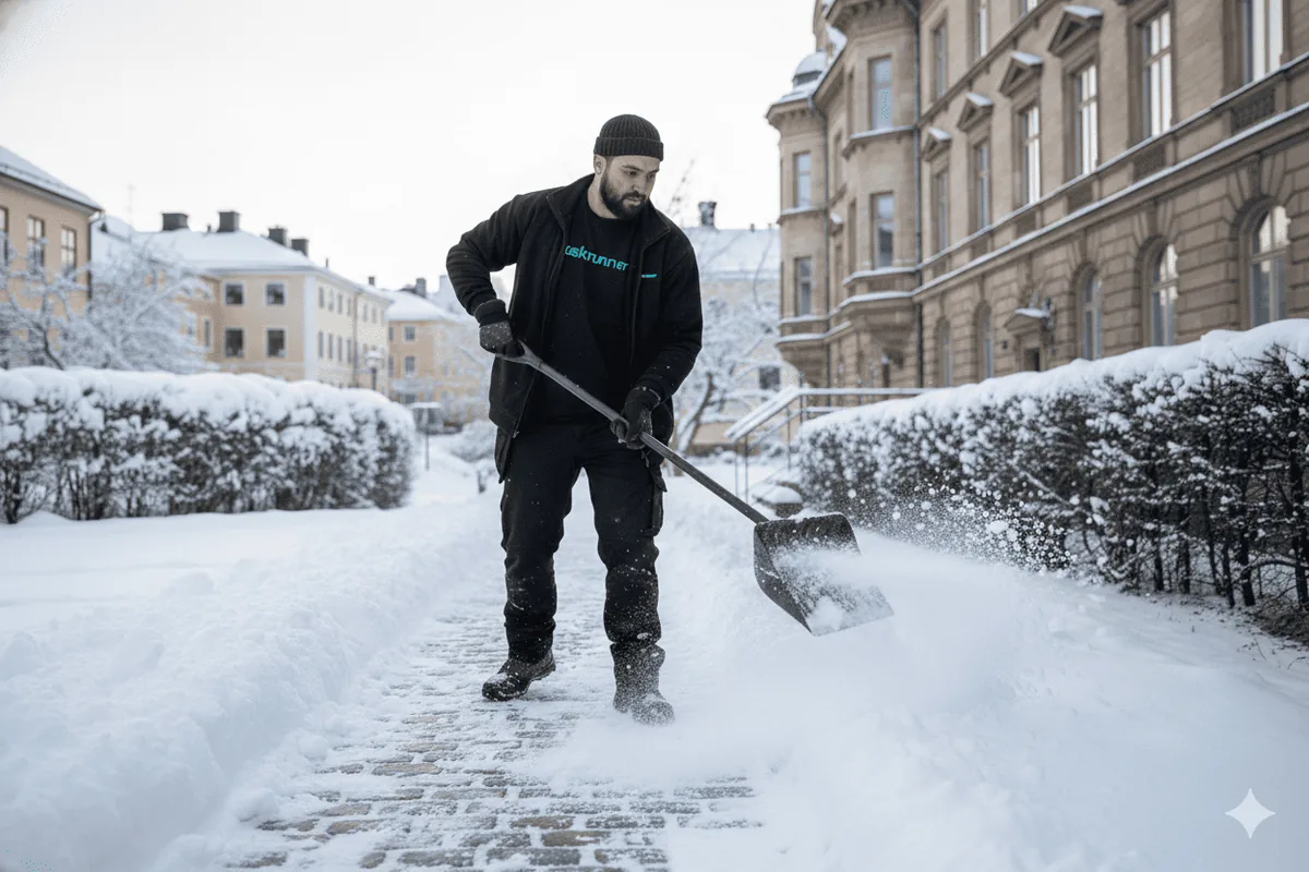 snöskottning Göteborg