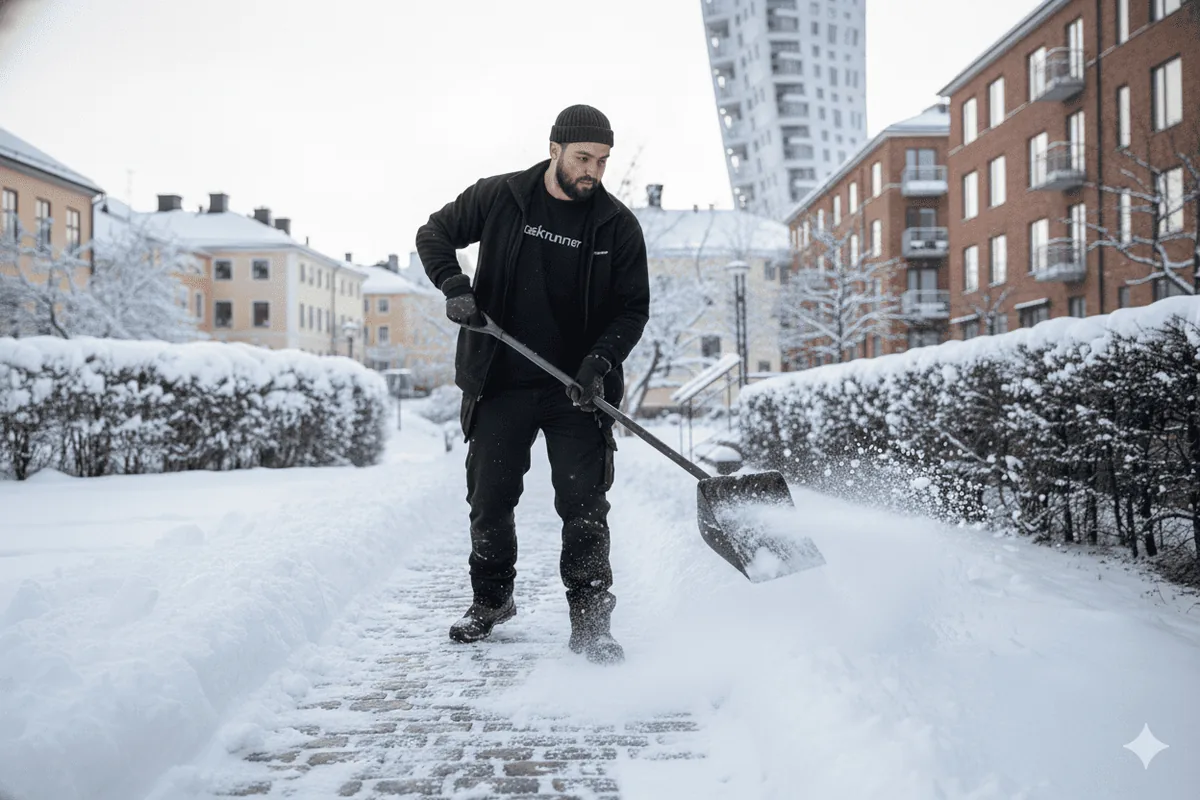snöskottning Malmö