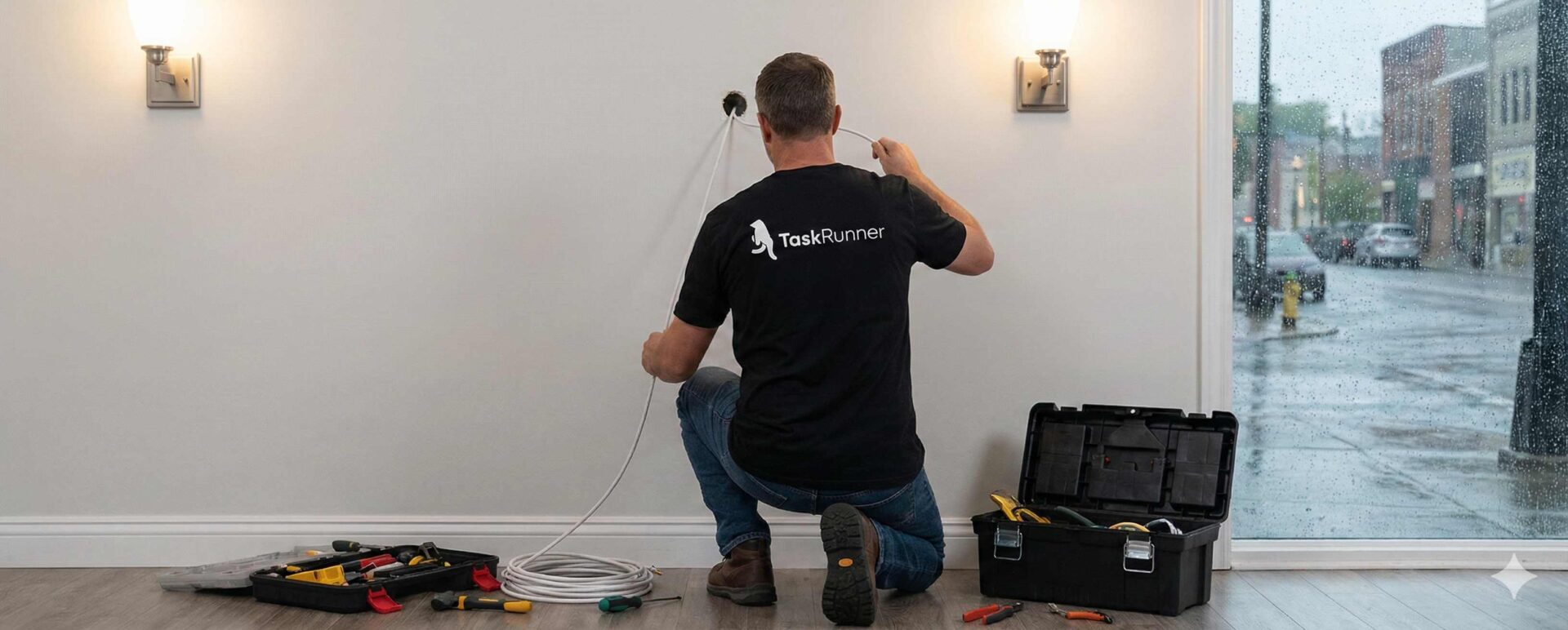 installera nya ledningar